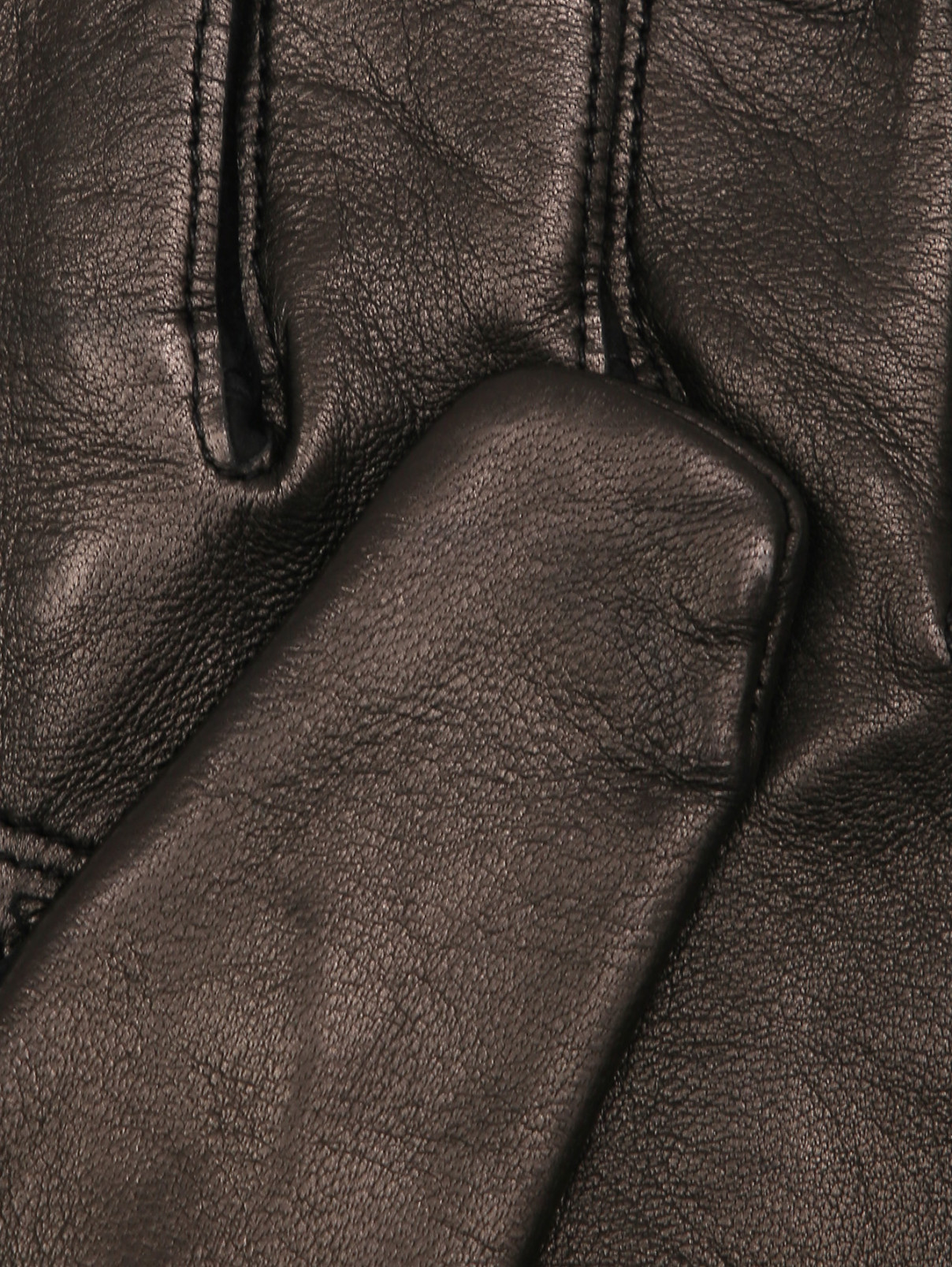 Перчатки из гладкой кожи Paul Smith  –  Деталь  – Цвет:  Коричневый