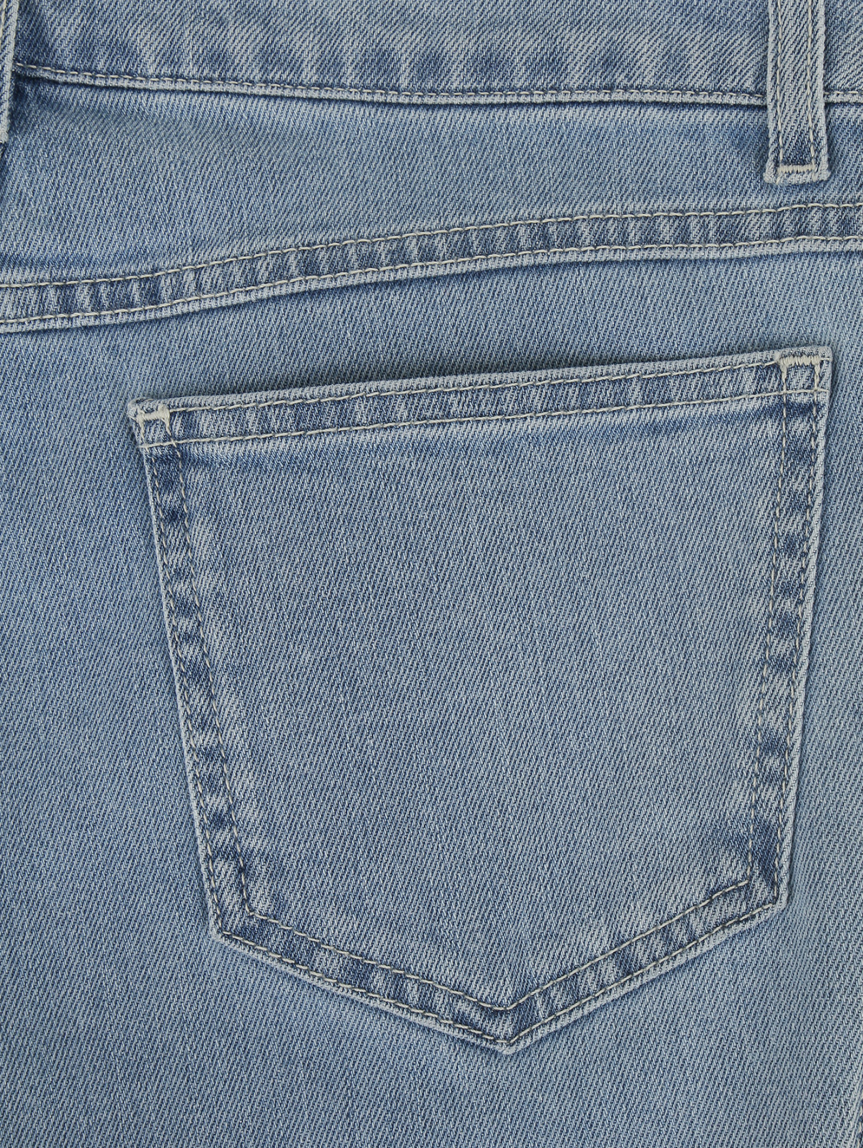 Расклешенные джинсы с декоративной отделкой из кристаллов Emanuel Ungaro  –  Деталь1  – Цвет:  Синий