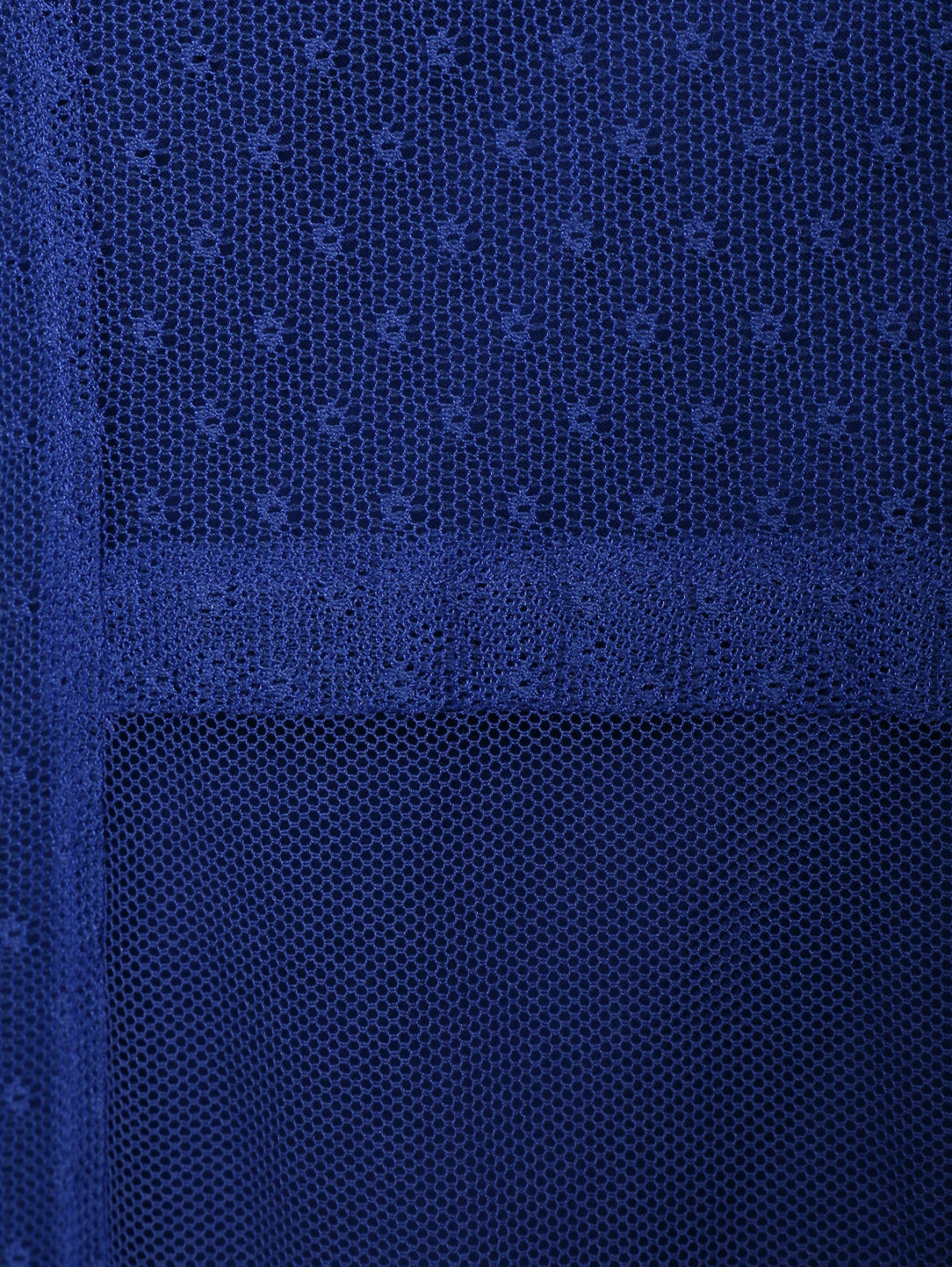 Платье-миди из хлопка DKNY  –  Деталь1  – Цвет:  Синий