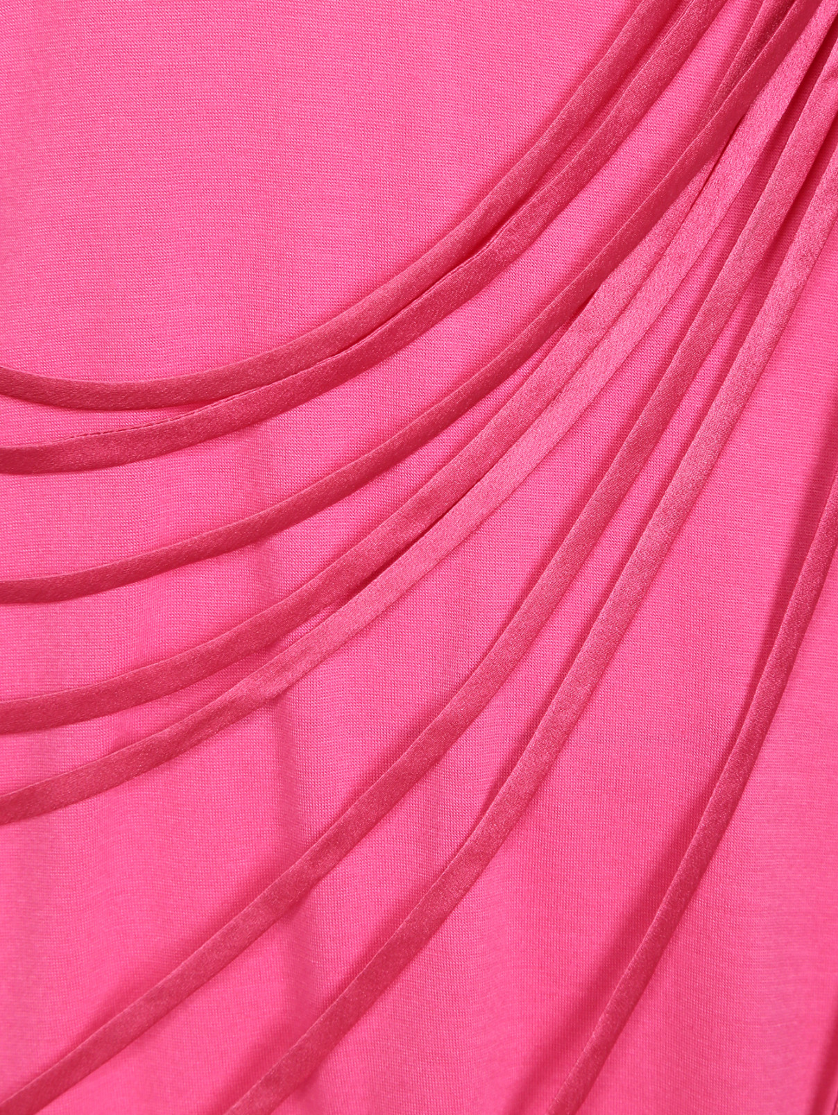 Топ с бантом и драпировкой Maurizio Pecoraro  –  Деталь  – Цвет:  Розовый
