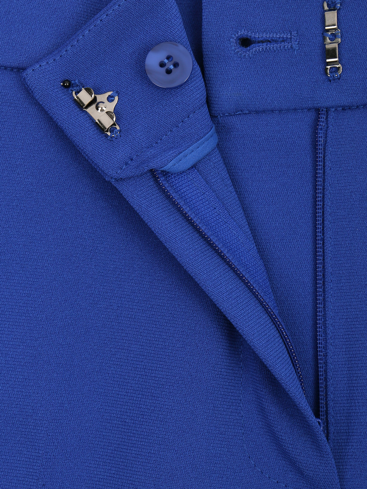 Укороченные брюки с карманами Sjyp  –  Деталь1  – Цвет:  Синий