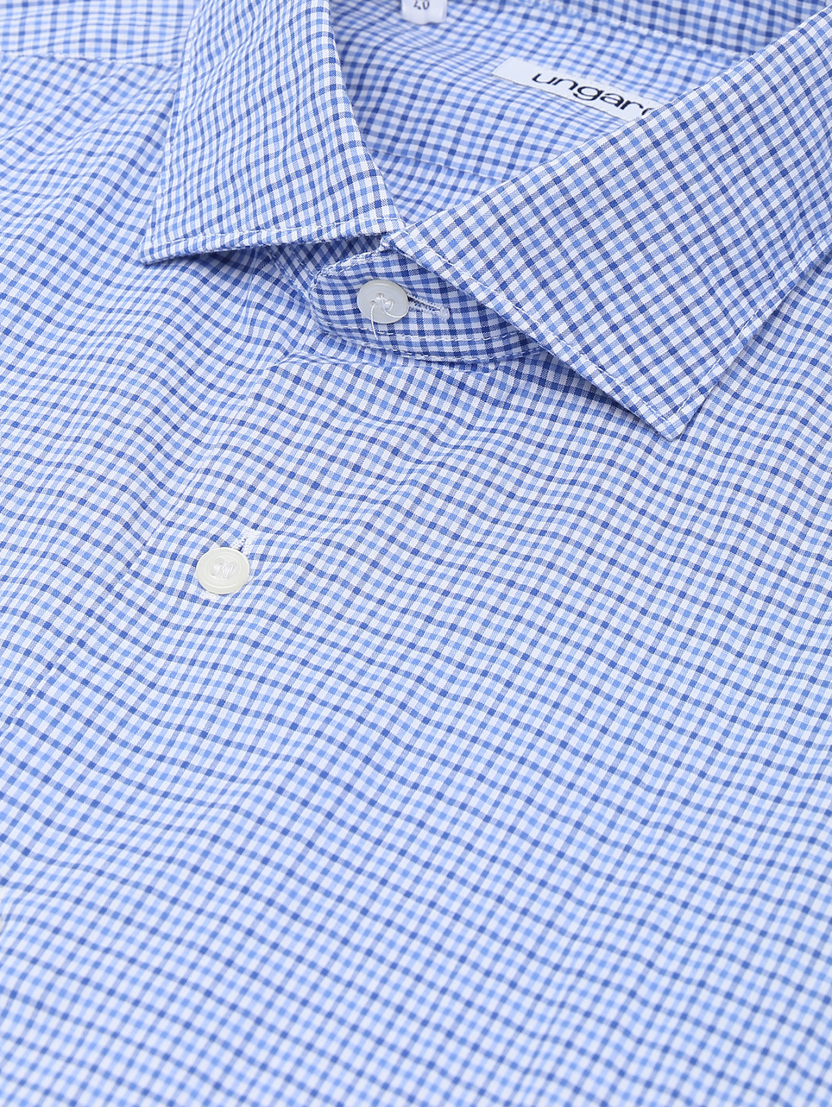 Рубашка из хлопка с узором Emanuel Ungaro  –  Деталь  – Цвет:  Узор
