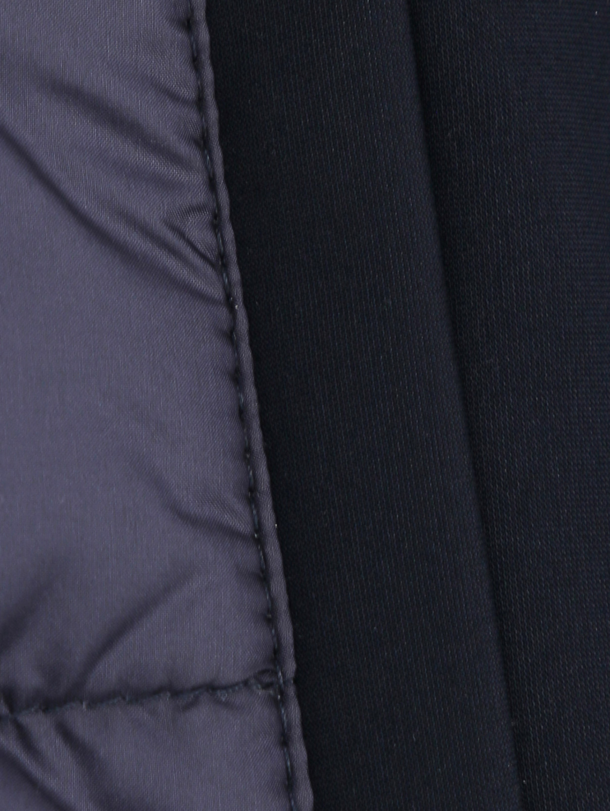 Стеганая пуховая куртка Il Gufo  –  Деталь1  – Цвет:  Синий