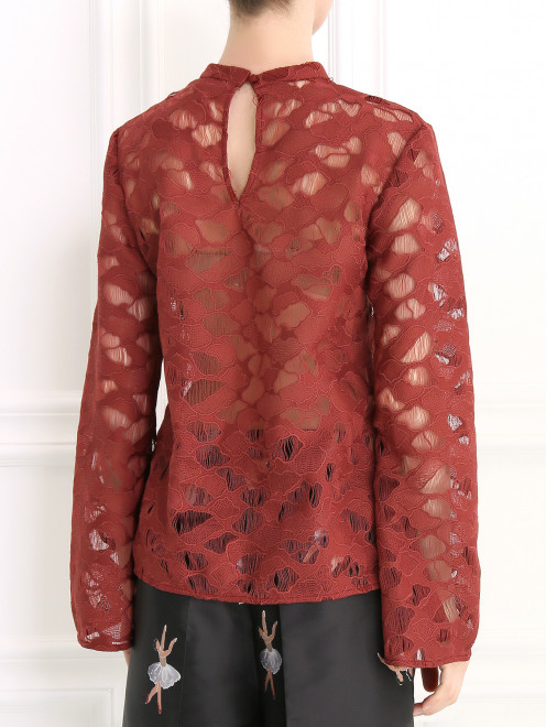 Блуза с длинным рукавом и воротником-стойкой Keepsake - Модель Верх-Низ1