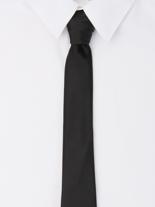Однотонный галстук из шелка Pal Zileri - МодельОбщийВид