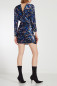 Платье мини с драпировкой и принтом Balenciaga  –  528703 Платье мини с драпировкой и принтом  Модель Общий вид1