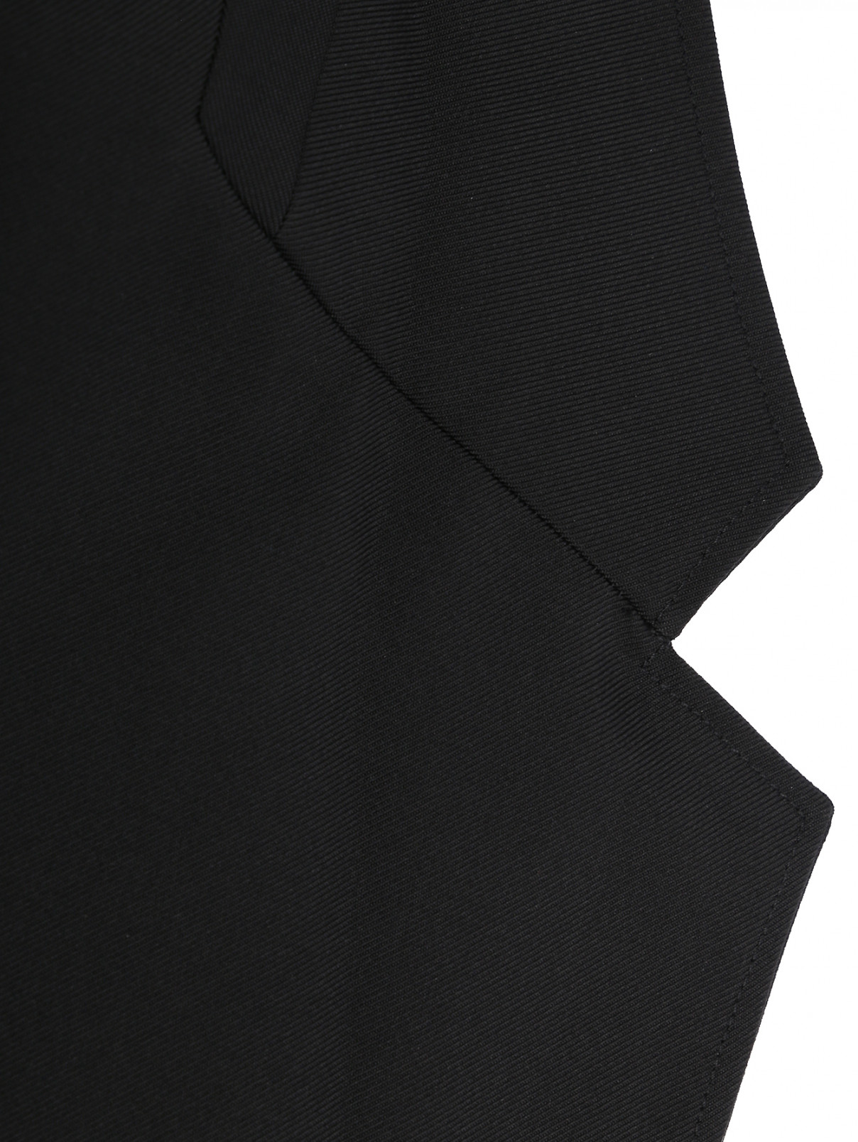 Пиджак прямого кроя с карманами Etudes  –  Деталь1  – Цвет:  Черный