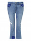 Укороченные джинсы декорированные пайетками Sjyp  –  Общий вид