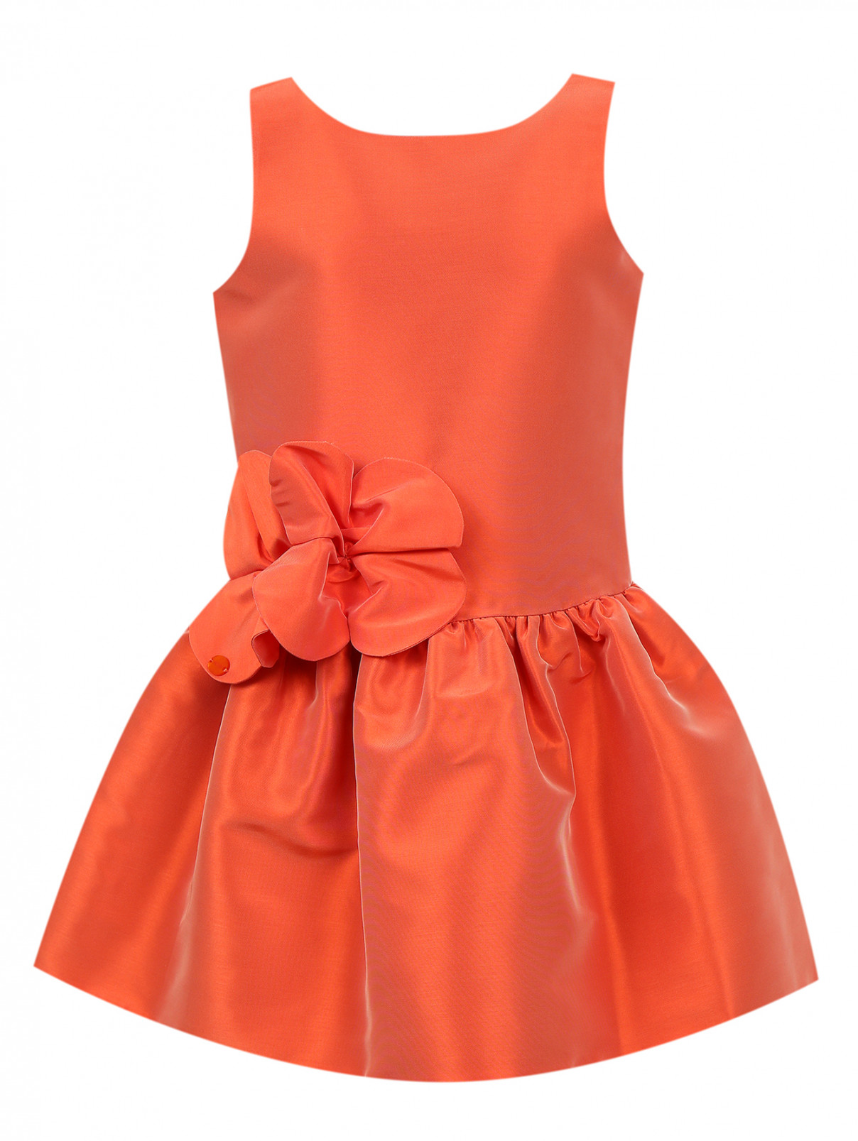 Оранжевое детское платье