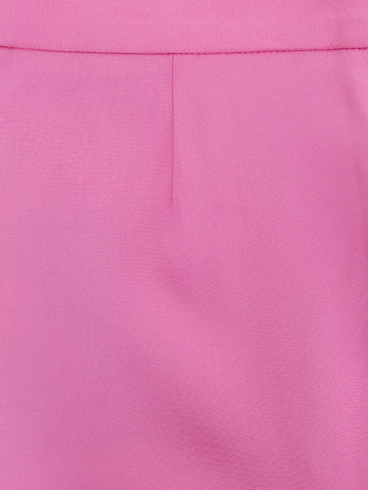 Укороченные брюки прямого кроя из вискозы Versace 1969  –  Деталь  – Цвет:  Розовый