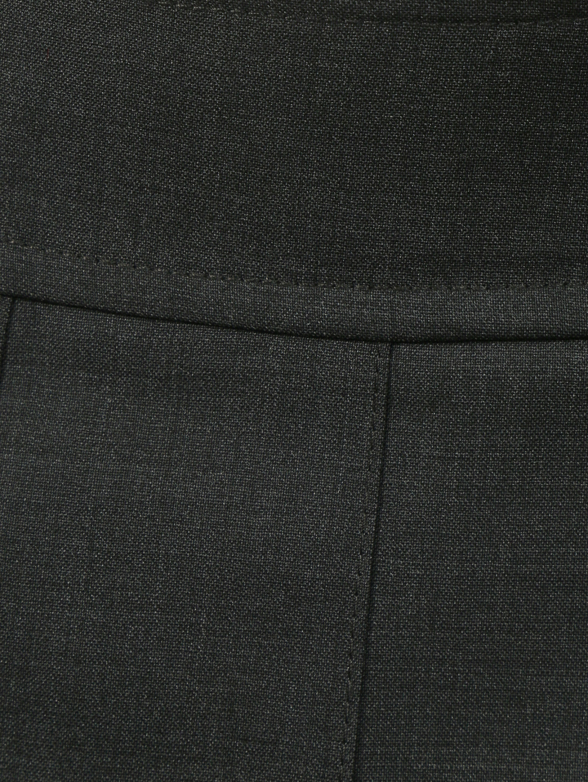 Юбка из шерсти с эффектом плиссэ Dal Lago  –  Деталь1  – Цвет:  Серый