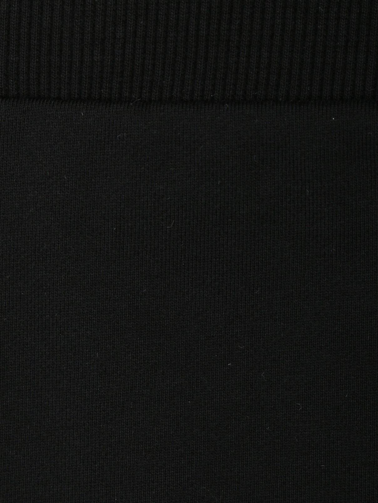 Брюки из хлопка с принтом Moschino Underwear  –  Деталь1  – Цвет:  Черный