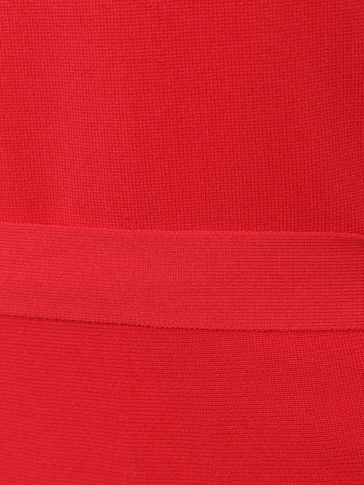 Платье-мини без рукавов Michael by Michael Kors  –  Деталь1  – Цвет:  Красный